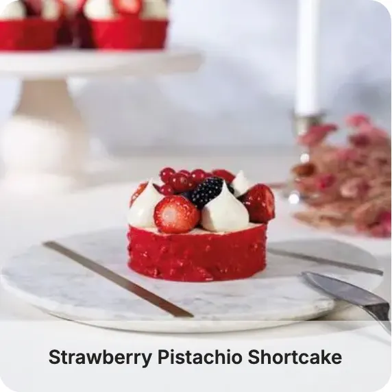 Strawbeerry Pistachio Shortcake
