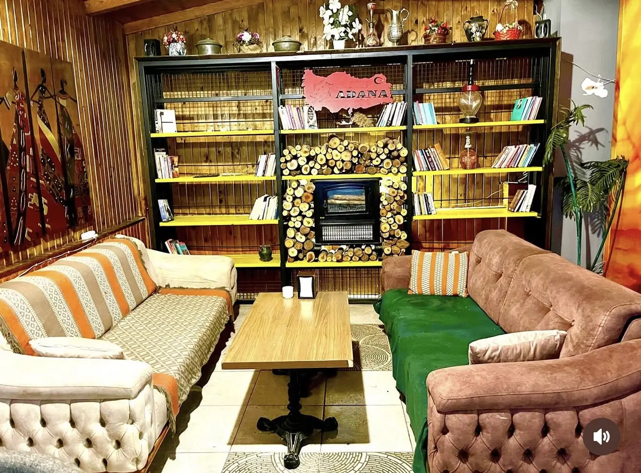 Adana Nargile Cafe Tophane Sanat