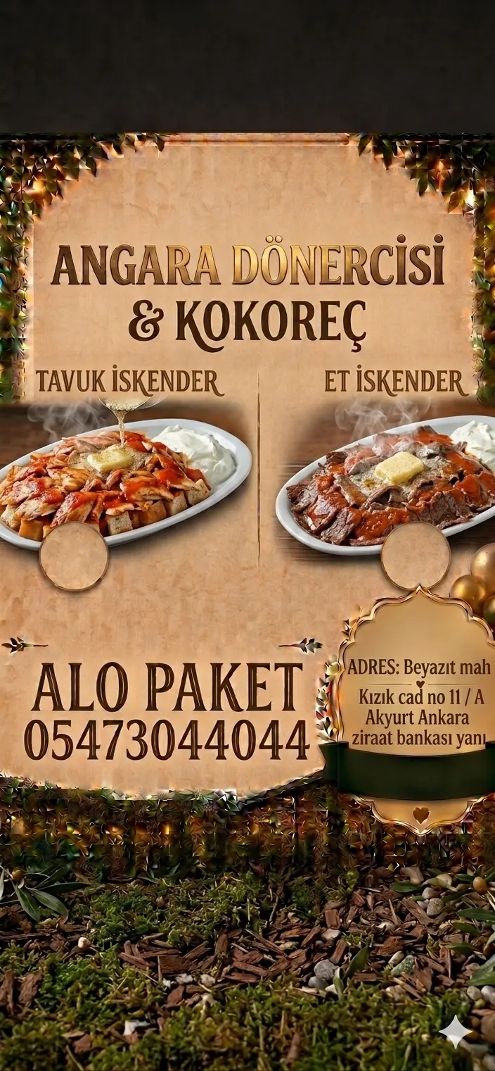 ANGARA DÖNERCİSİ & KOKOREÇ AKYURT fotoğraf 3