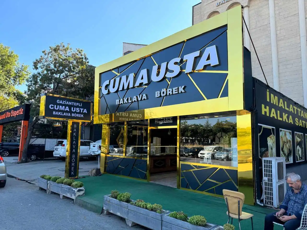 Meşhur Gaziantepli Baklavacı Cuma Usta