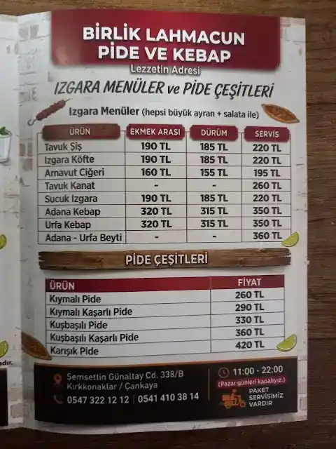 Birlik Lahmacun Pide ve Kebap fotoğraf 3