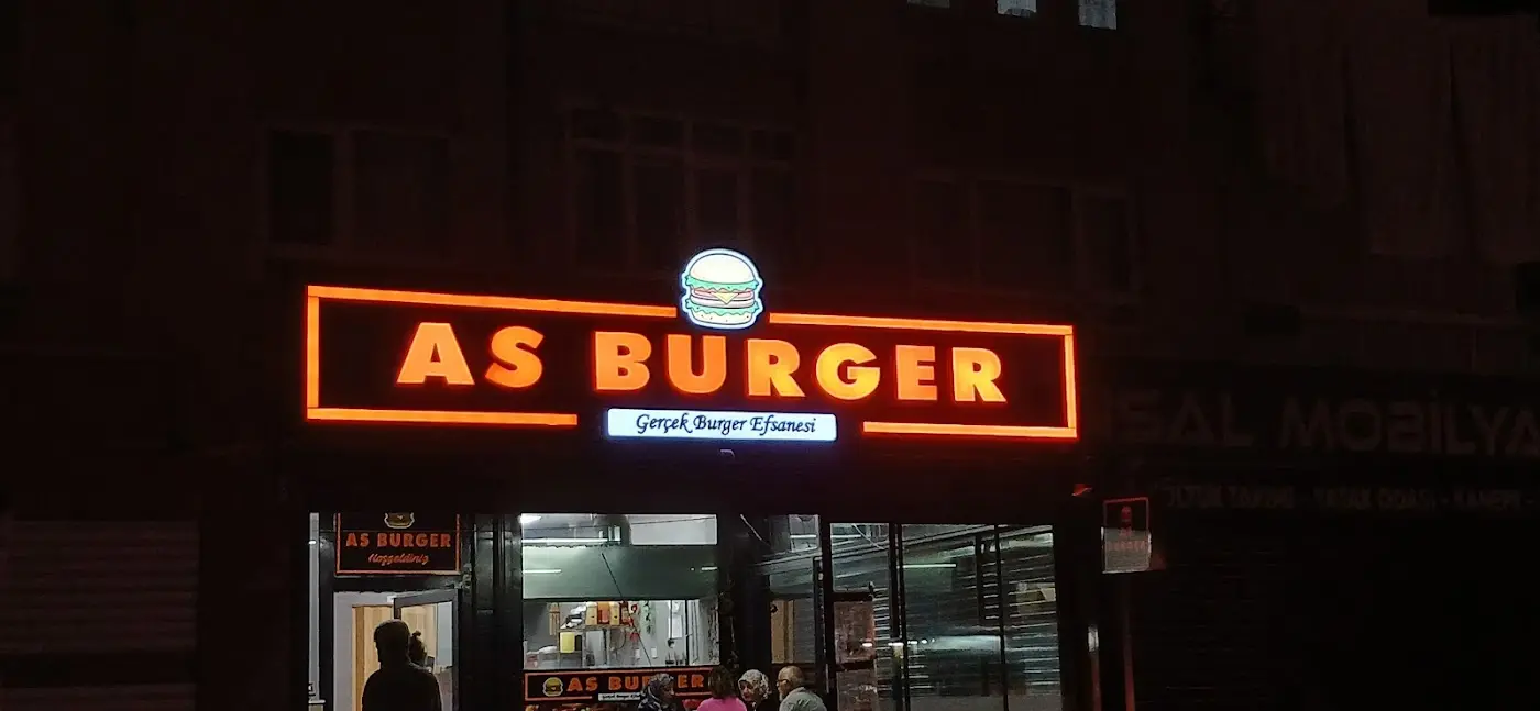As burger