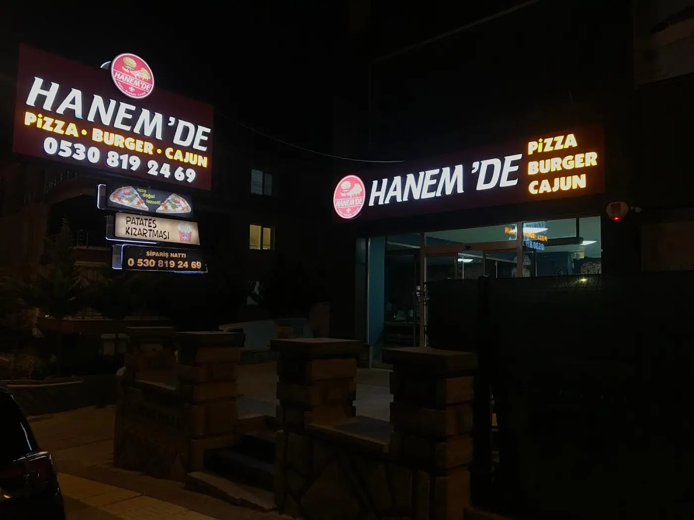 HANEM’DE PİZZA&BURGER&CAJUN