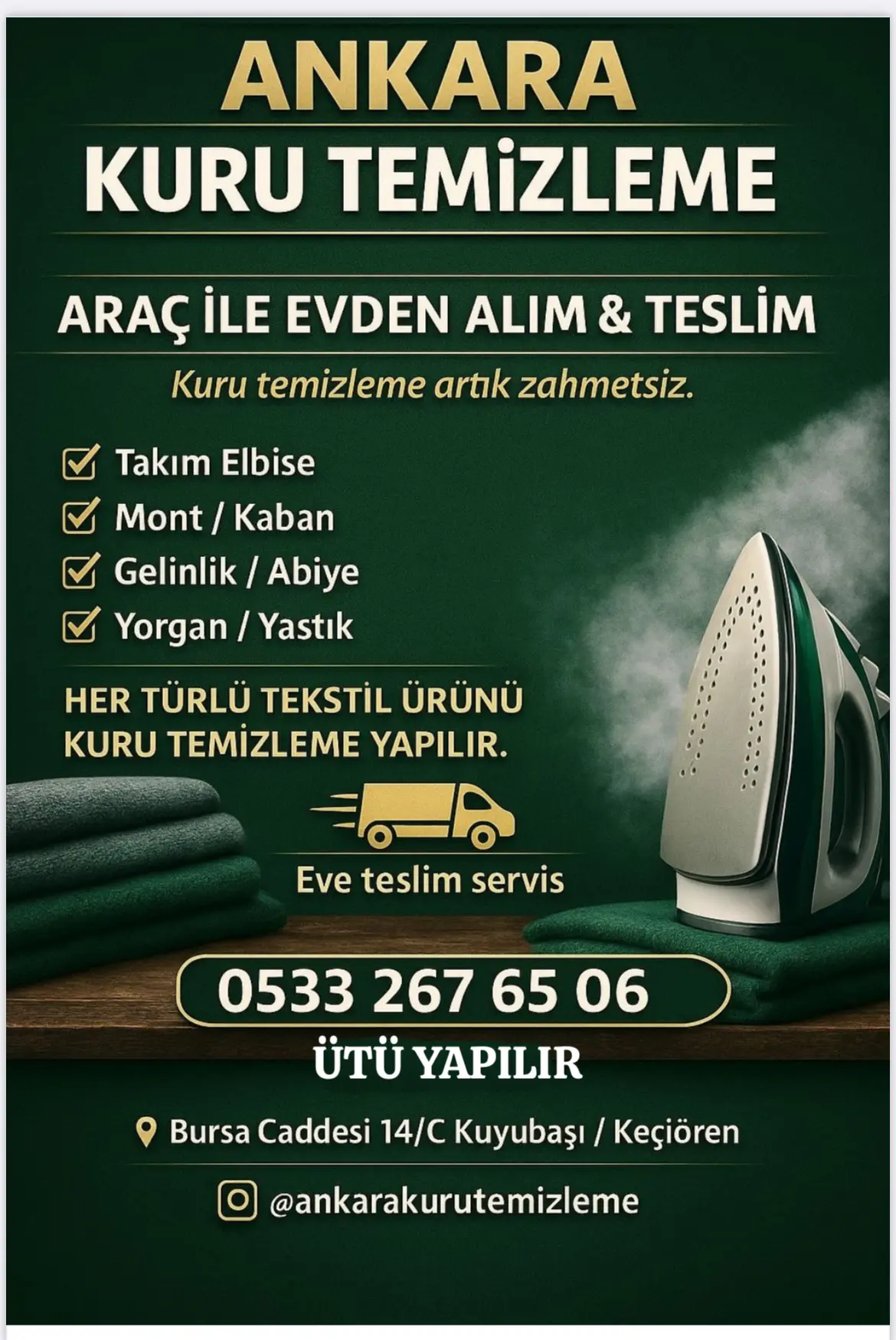 Ankara Kuru Temizleme/Terzicim fotoğraf 3