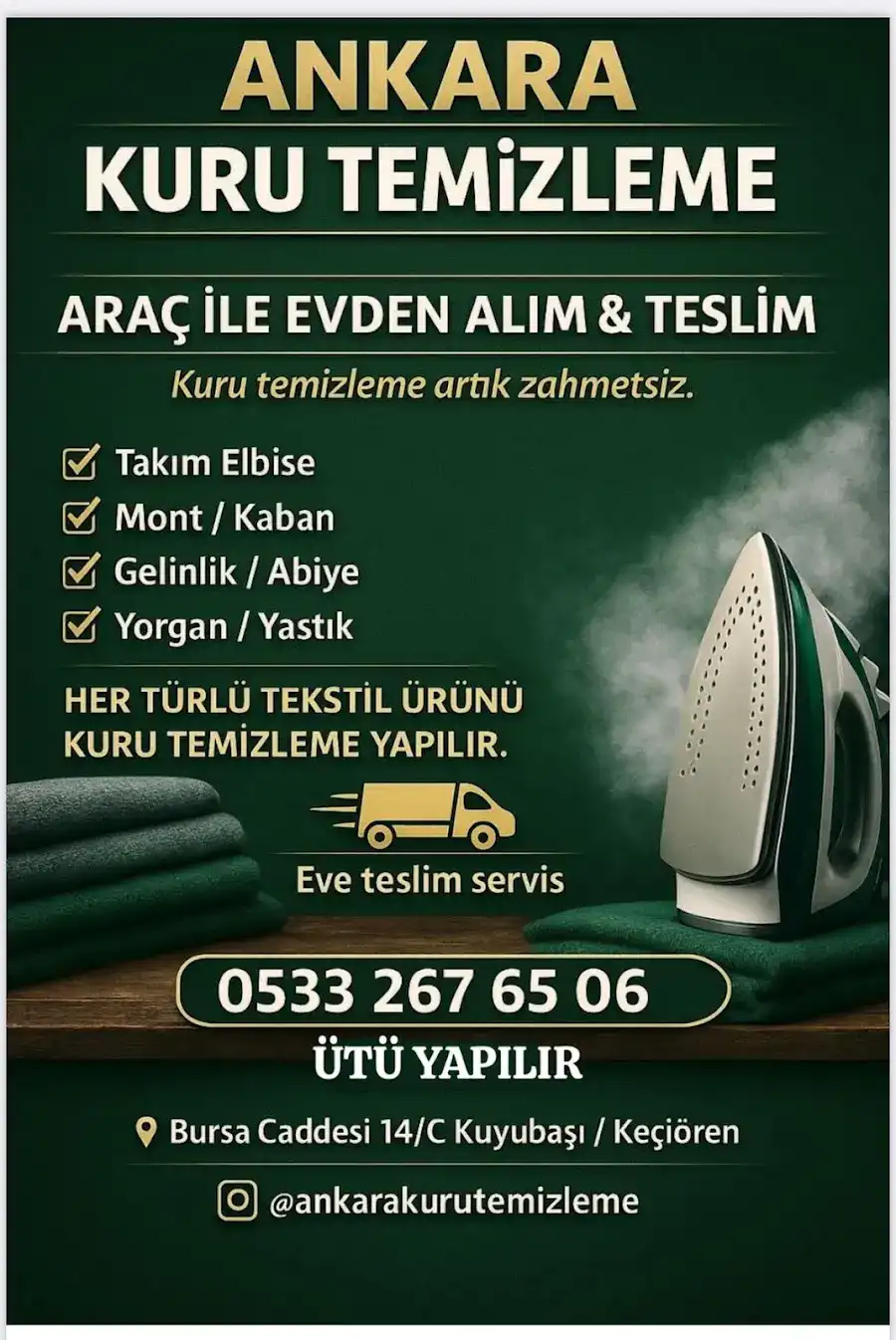 Ankara Kuru Temizleme/Terzicim fotoğraf 3