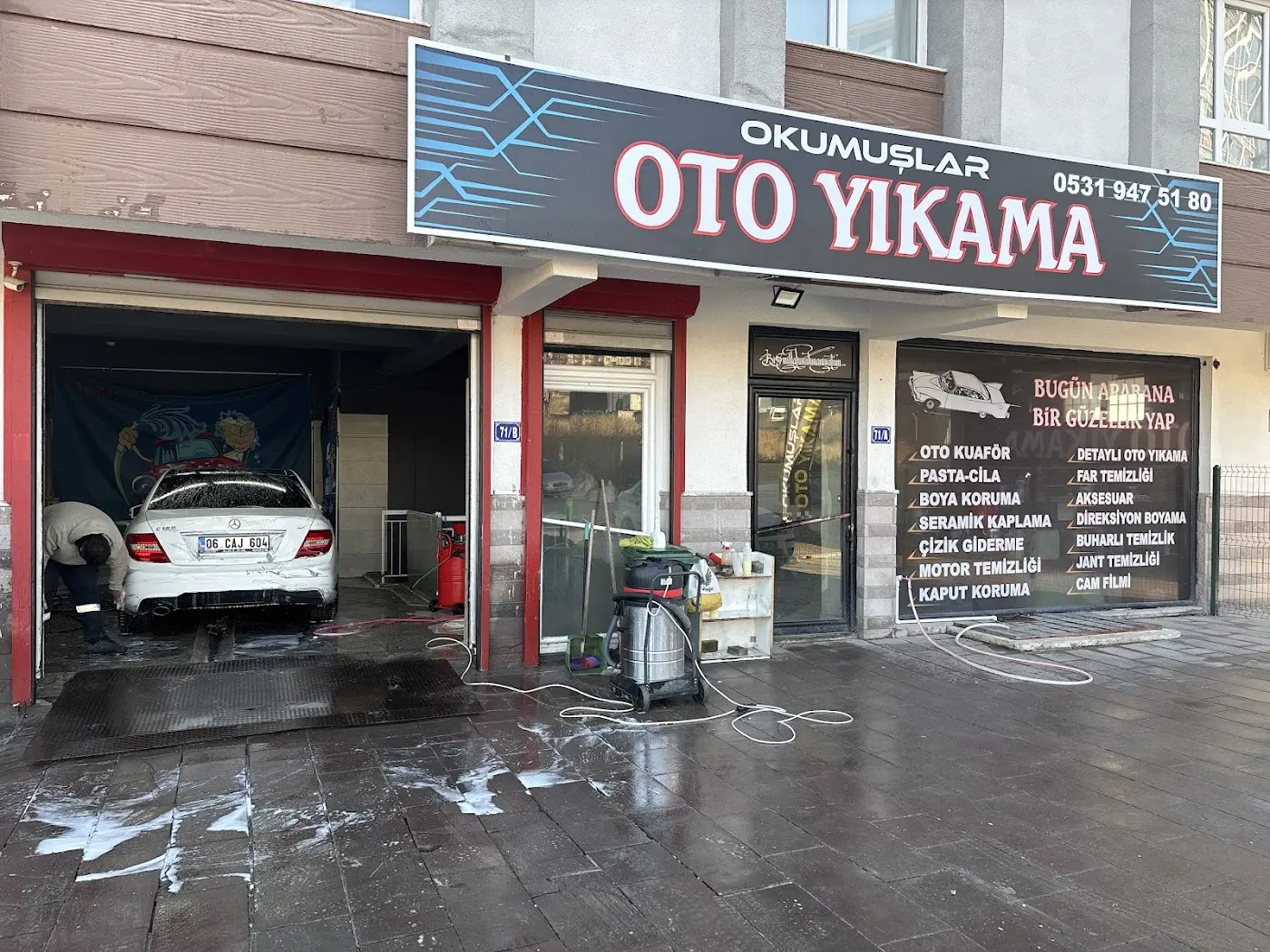 OKUMUŞLAR OTO YIKAMA