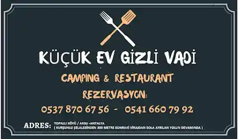 Küçük ev Gizli Vadi Camping Restaurant fotoğraf 3