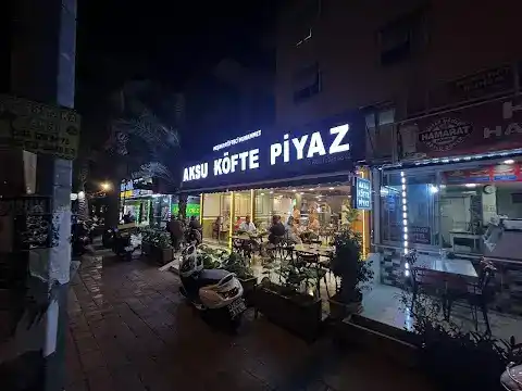 Meşhur Aksu köfte piyaz fotoğraf 3