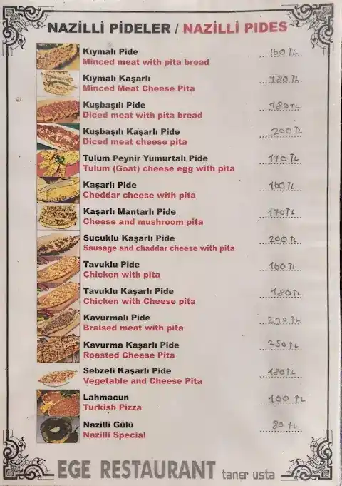 Ege Restaurant Taner Usta fotoğraf 3