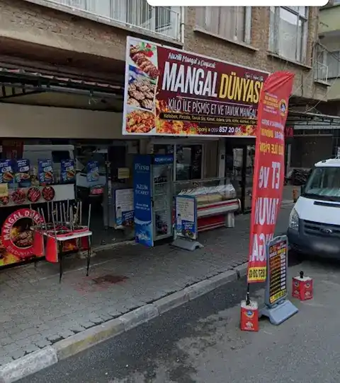 44 Mangal dünyası kilo ile pişmiş et ve tavuk mangal