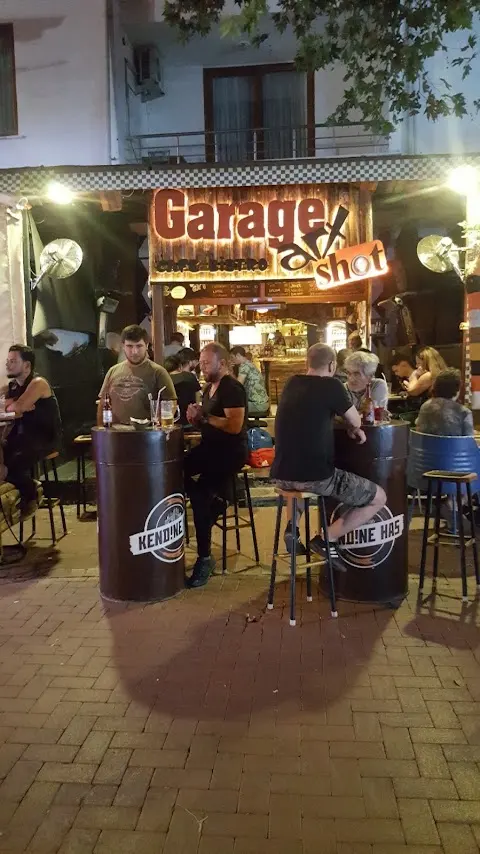 Garage Art Shot Bar