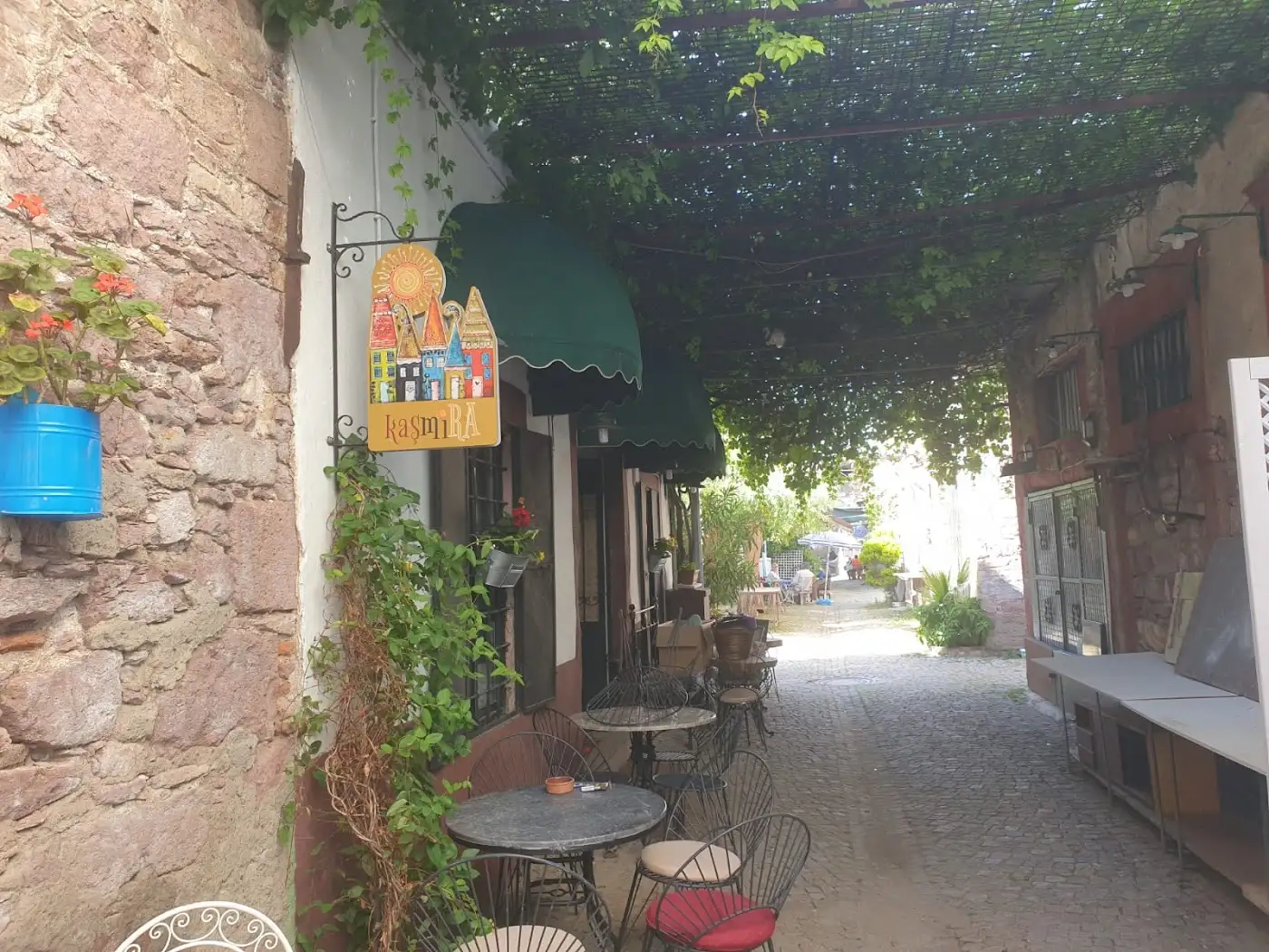 Kaşmira cafe antika fotoğraf 3