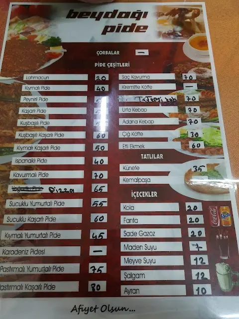 Beydağı Pide Lahmacun Kebap Salonu fotoğraf 2