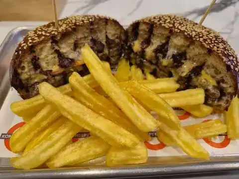 Konsept Burger fotoğraf 3