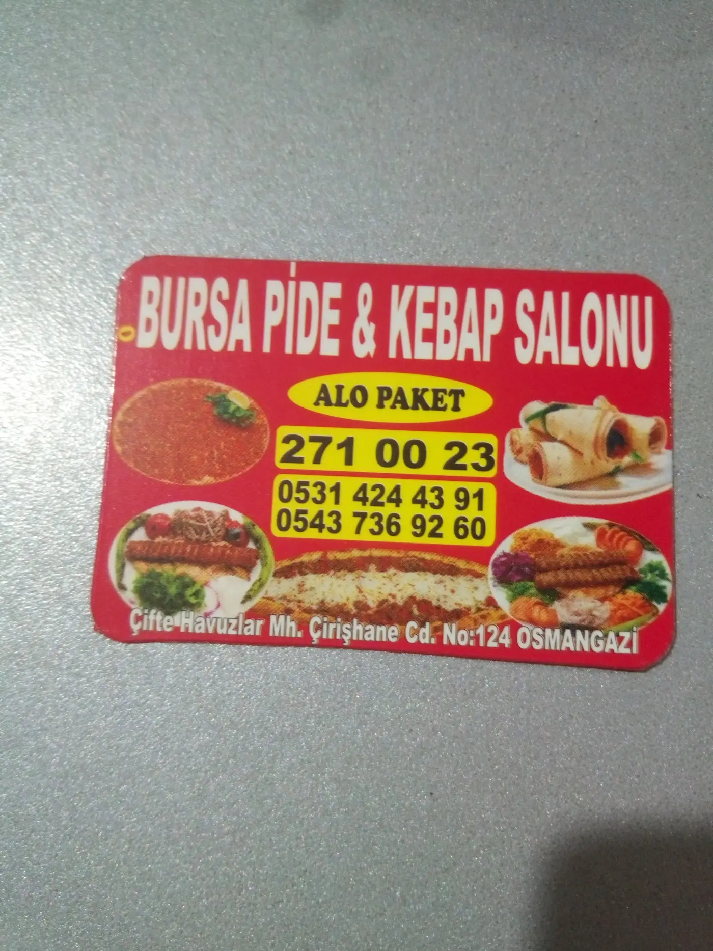 Bursa Pide & Lahmacun Kebap Salonu fotoğraf 3