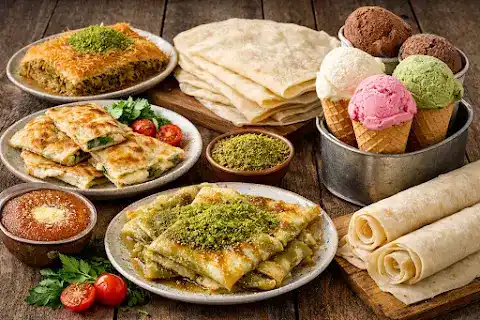 Ehli Antep Han17 künefe katmer yufka dondurma