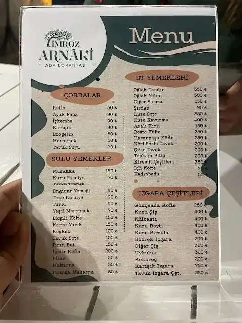 İmroz Arnaki Ada Lokantası fotoğraf 3