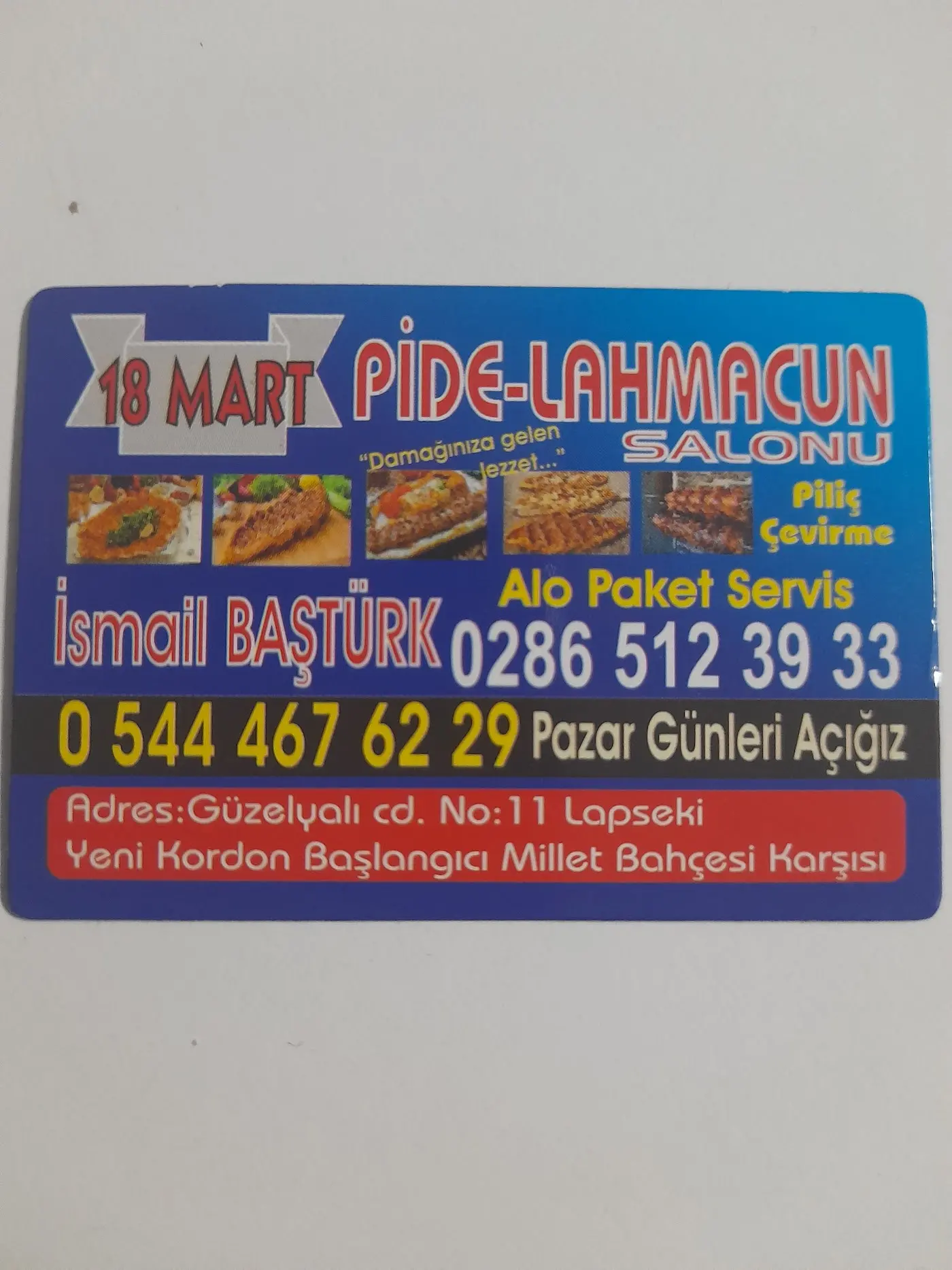 18 Mart pide lahmacun kebap salonu fotoğraf 3
