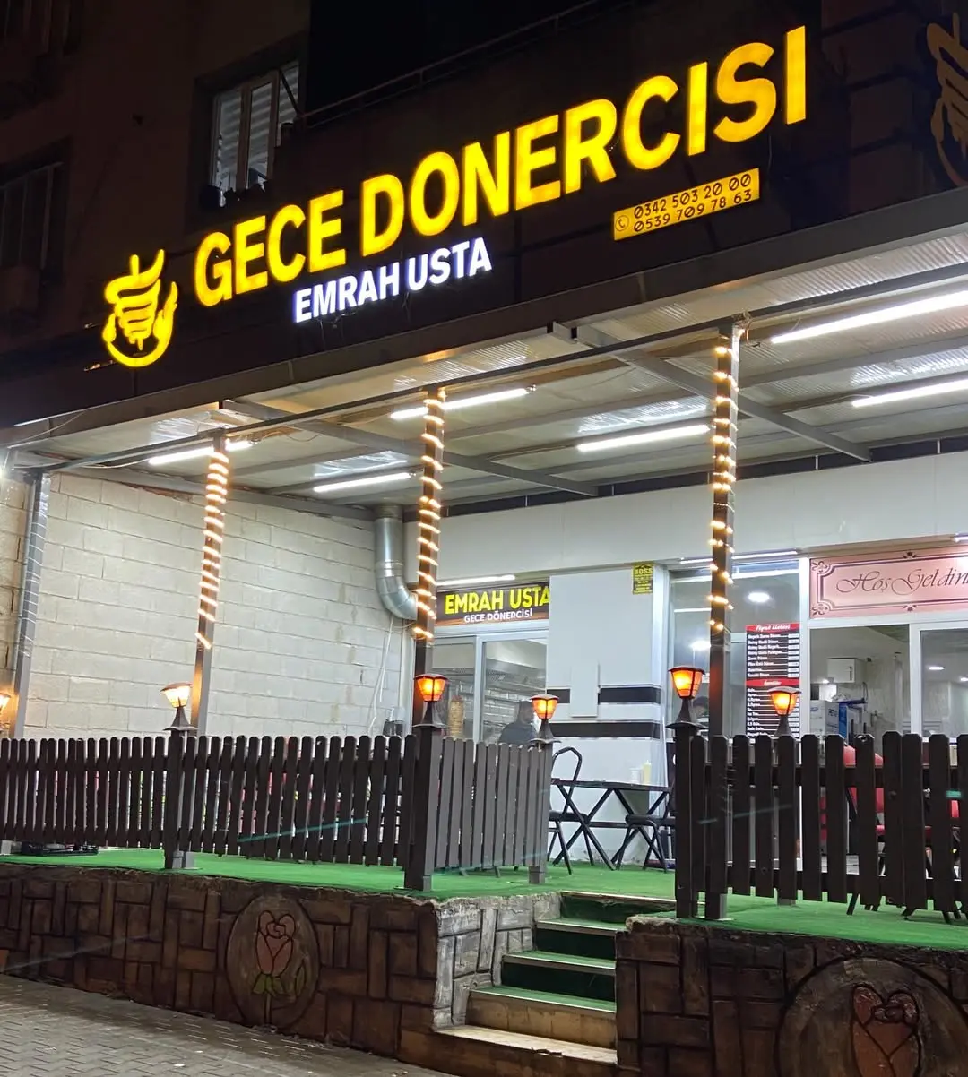 Gece Dönercisi Emrah Usta Nizip