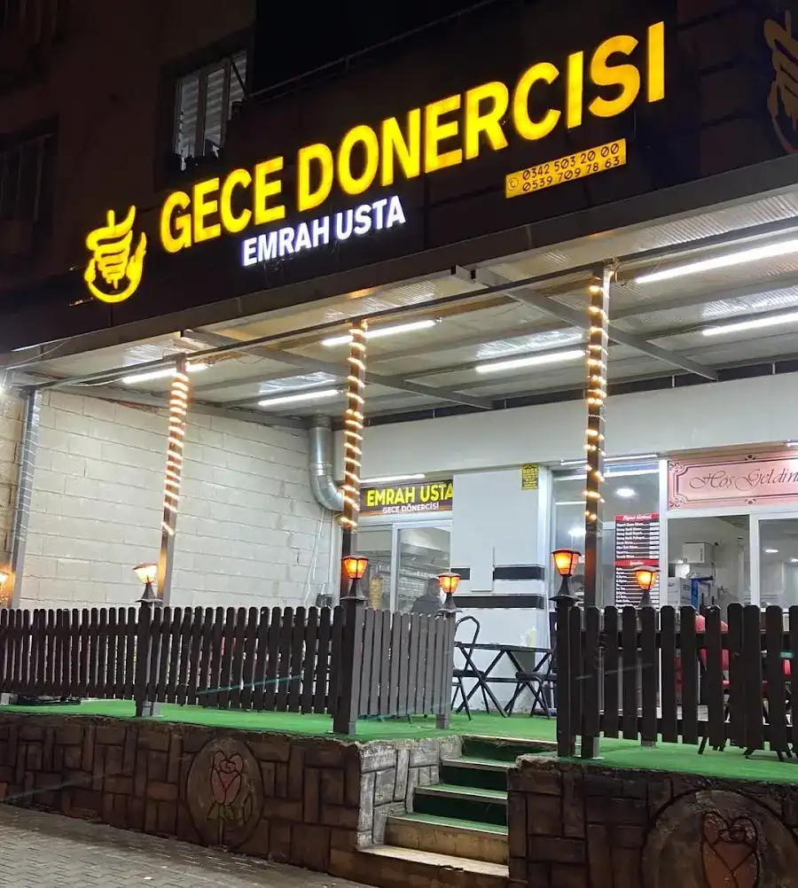 Gece Dönercisi Emrah Usta Nizip