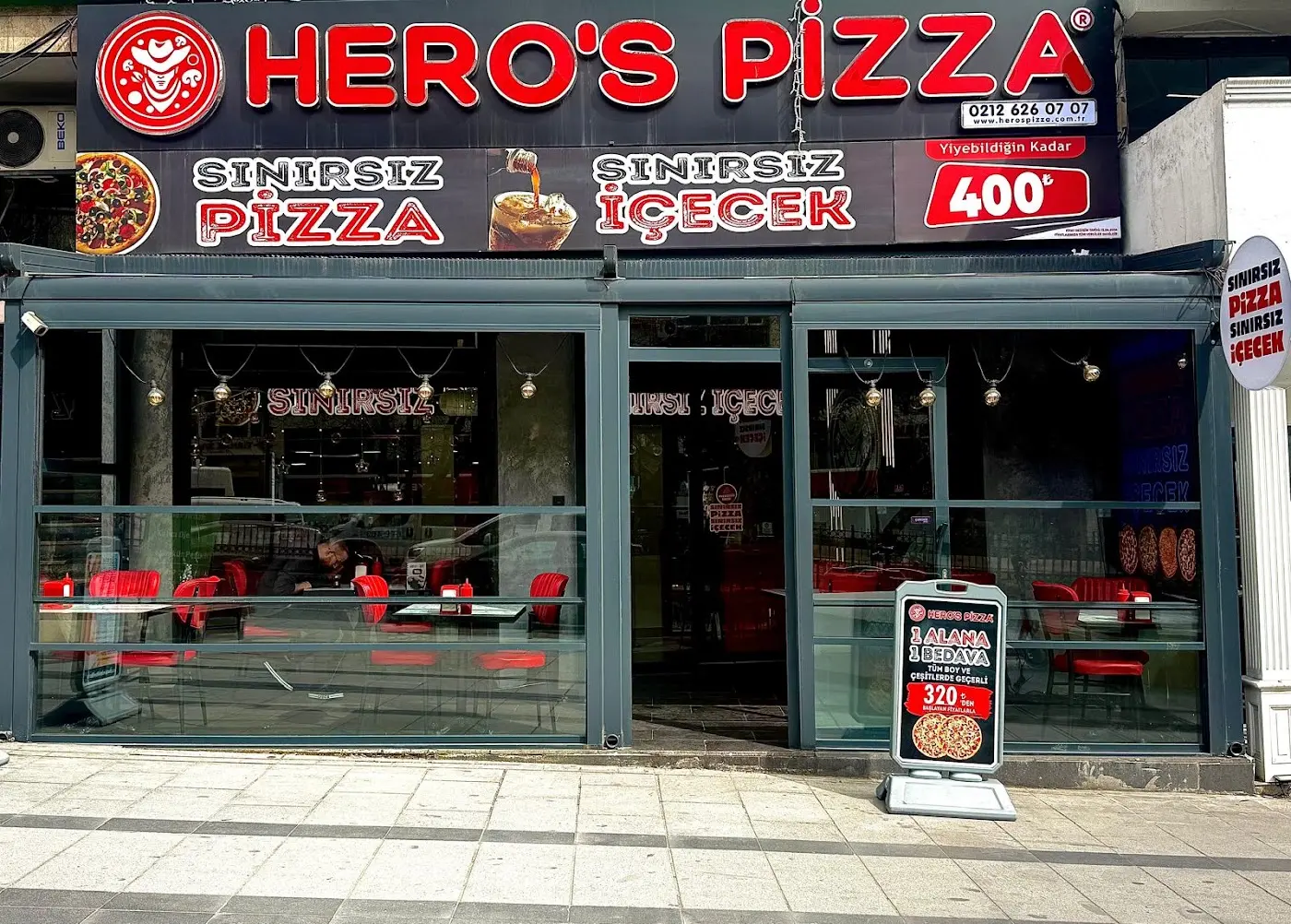 Hero's Pizza&Waffle | Sınırsız Consept | Beşiktaş Şubesi fotoğraf 1