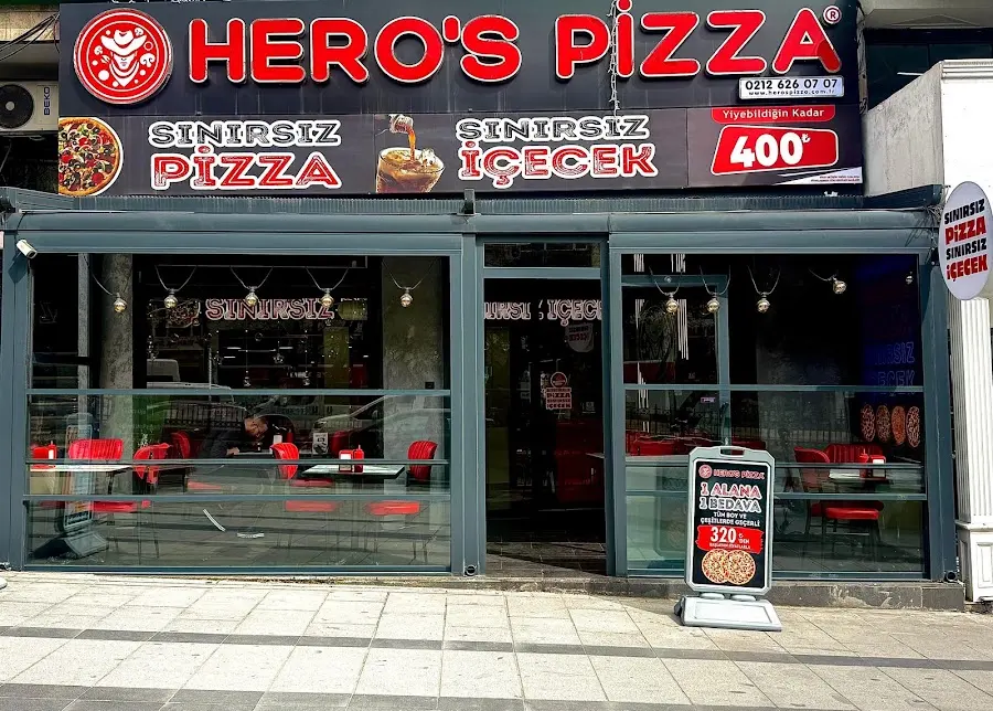 Hero's Pizza&Waffle | Sınırsız Consept | Beşiktaş Şubesi