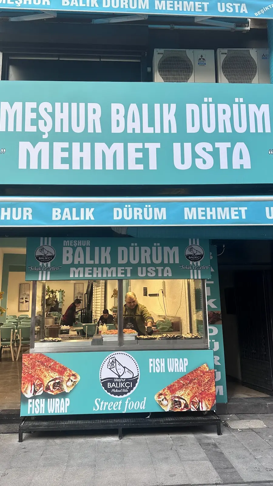 meşhur balık dürüm mehmet usta