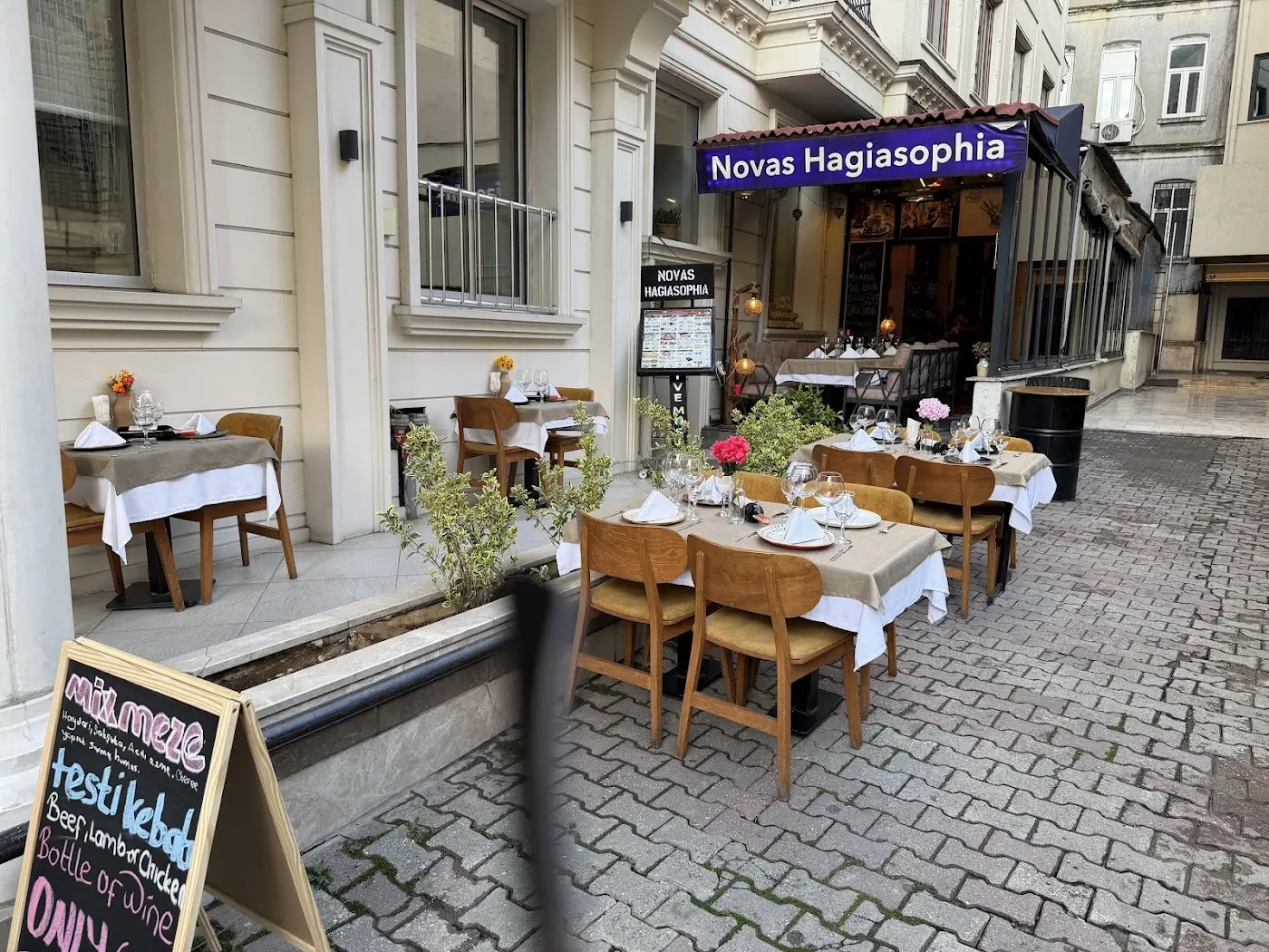 Novas Hagiasophia Restaurant