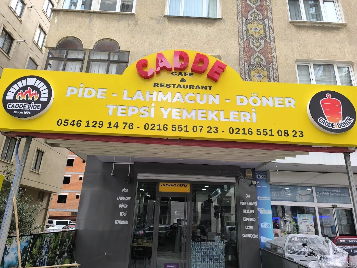 CADDE PİDE LAHMACUN DÖNER TEPSİ YEMEKLERİ VE CAFE SALONU fotoğraf 1
