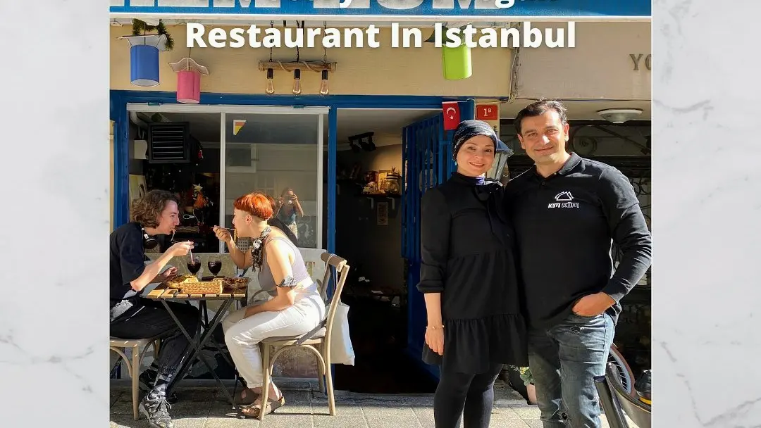 KEM KÜM Egyptian Vegan Restaurant Moda Kadıköy Istanbul fotoğraf 1