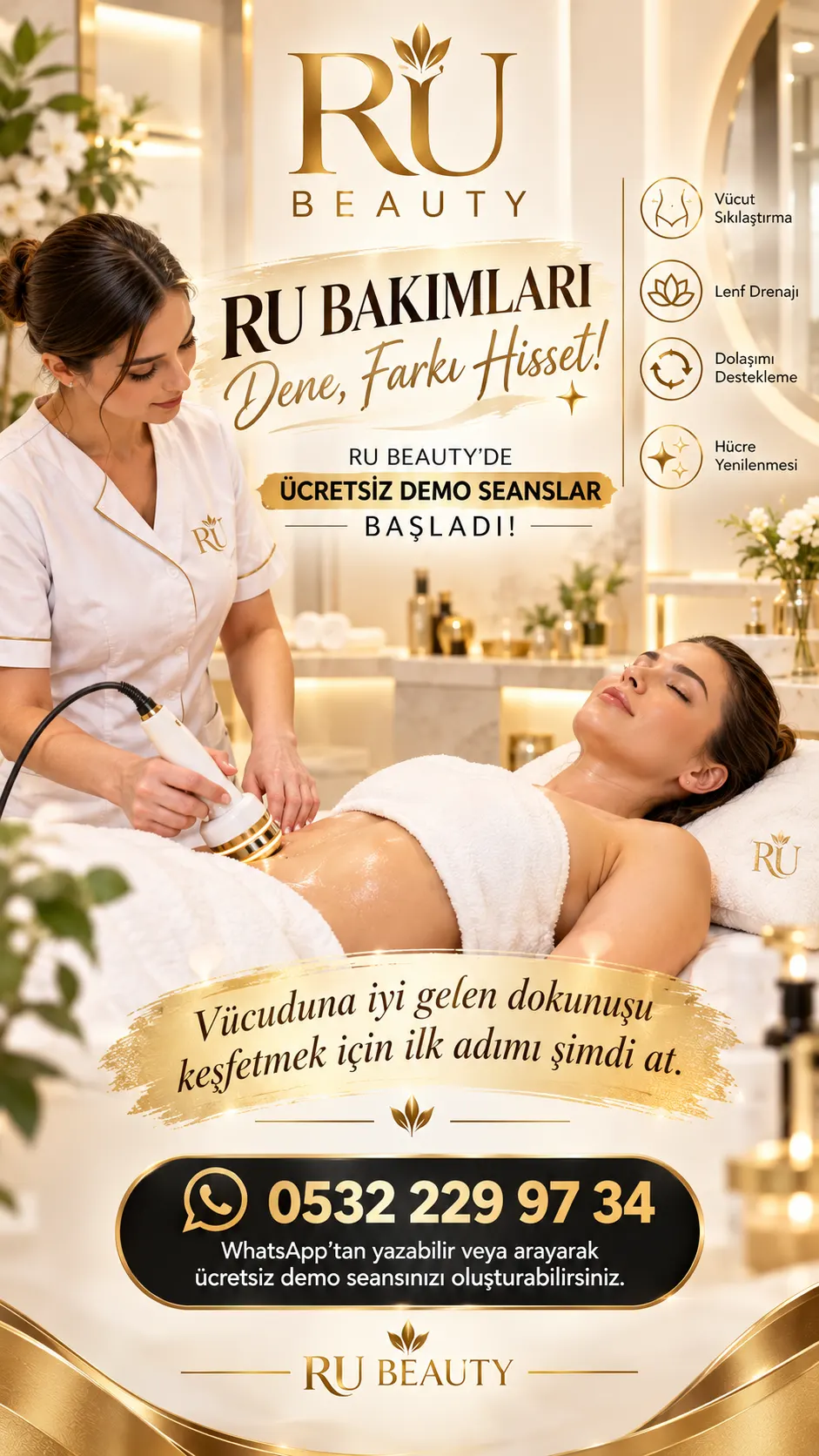 RU Beauty Güzellik Merkezi - Kartal Lazer Epilasyon & Nail Art (Manikür, Pedikür ve Kalıcı Oje) fotoğraf 2