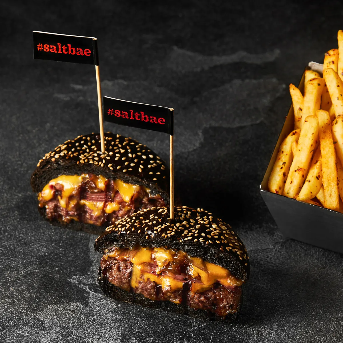 Saltbae Burger fotoğraf 2