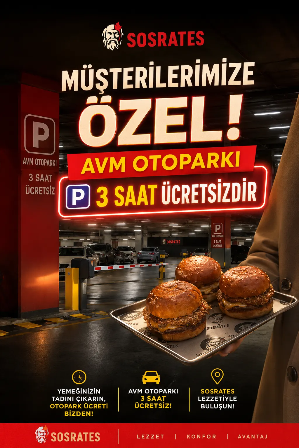 SOSRATES - Burger & Snack fotoğraf 3