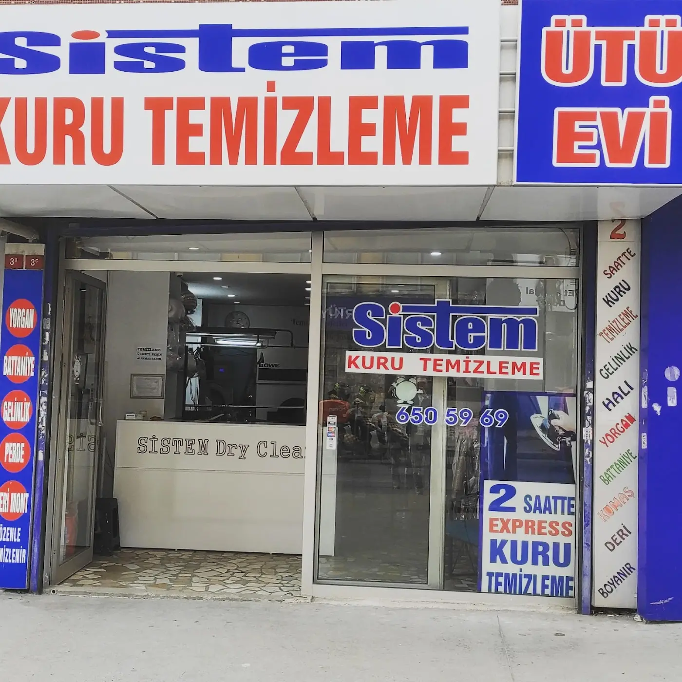 Sistem Kuru Temizleme & Ütü Evi