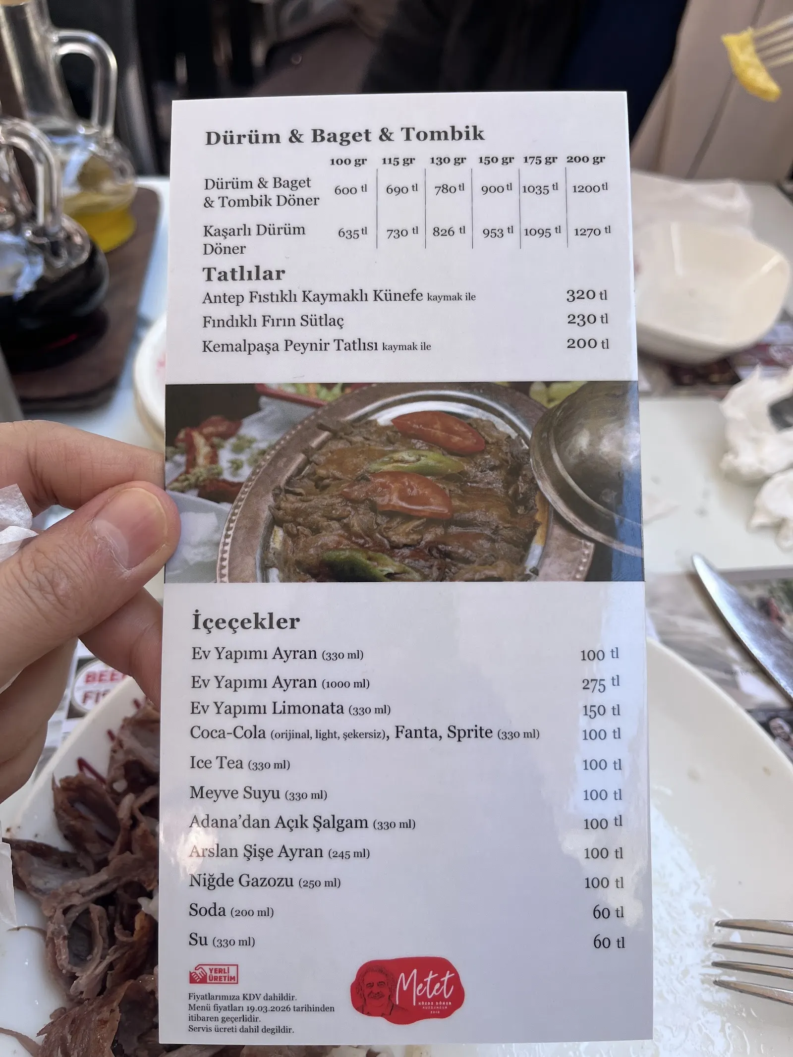 Metet Közde Döner, Kuzguncuk fotoğraf 3