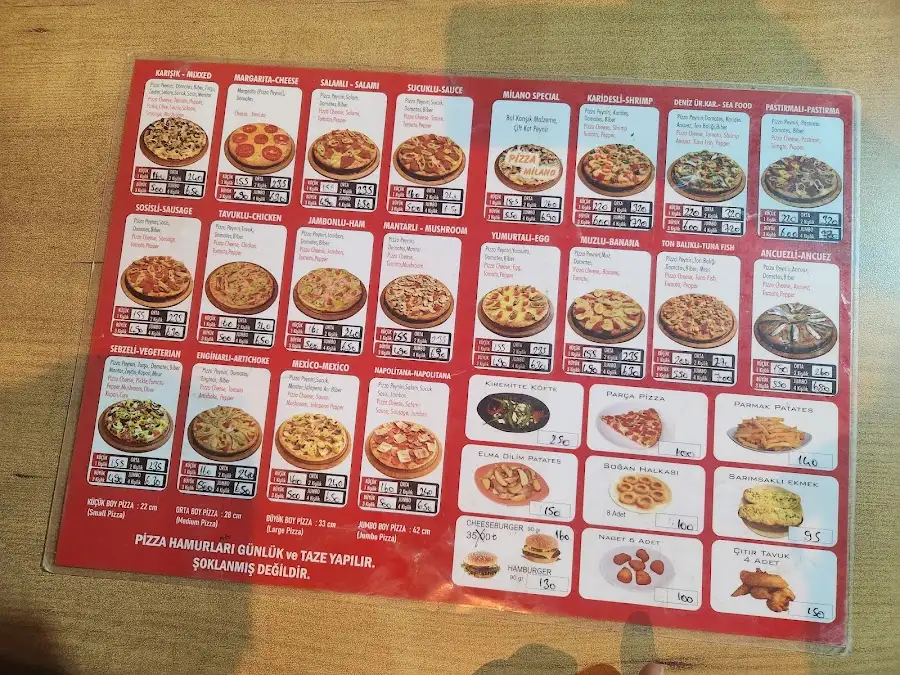 Pizza Milano fotoğraf 3