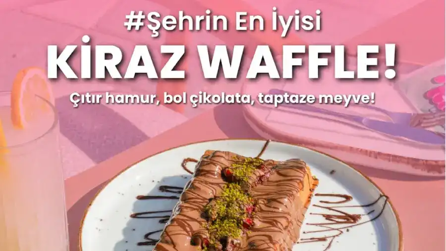 Kiraz Waffle & Dondurma Kültür fotoğraf 3