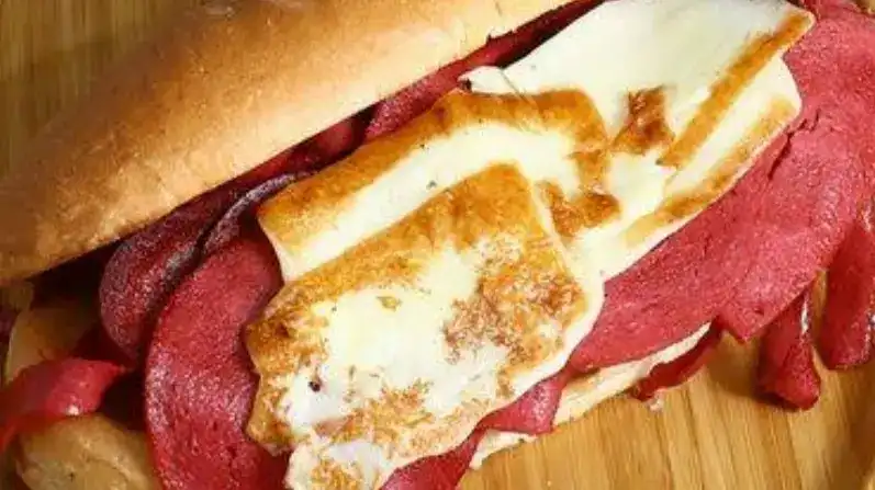 Maxi Wich kömür de sandviç hamburger çiğköfte fotoğraf 2