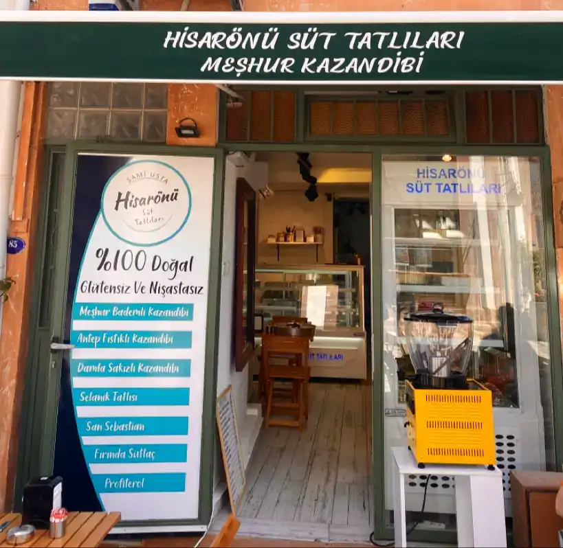 Urla Meşhur Bademli Kazandibi Hisarönü Süt Tatlıları fotoğraf 3