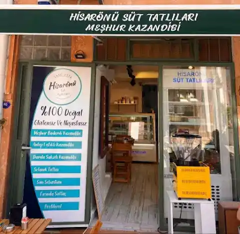 Urla Meşhur Bademli Kazandibi Hisarönü Süt Tatlıları fotoğraf 3