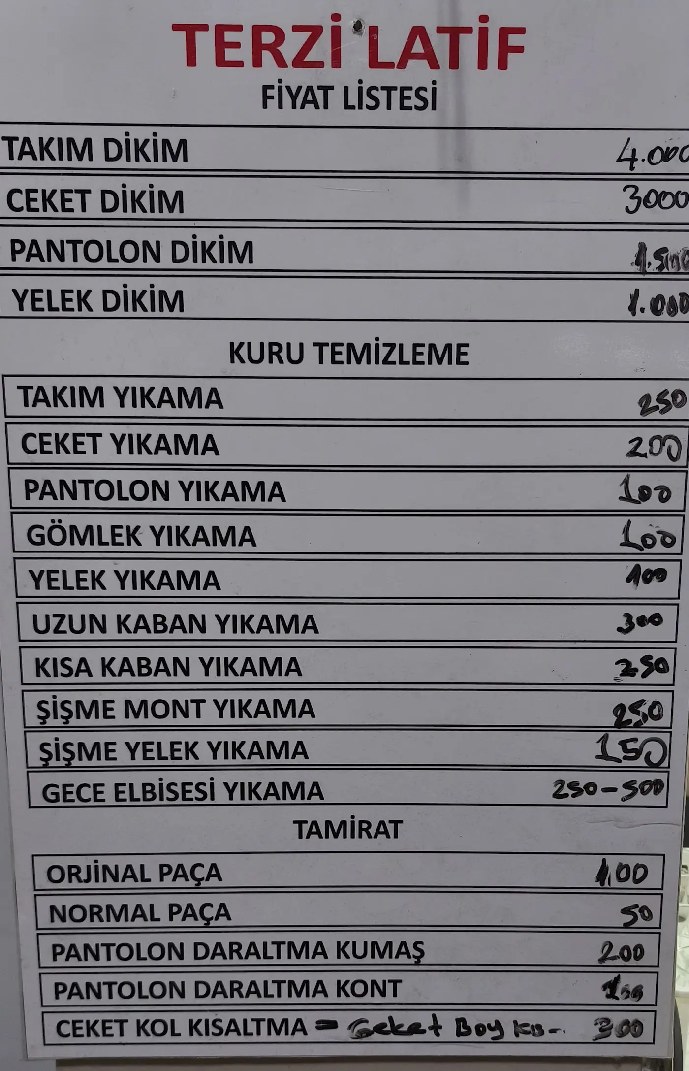 Terzi Latif& Kuru Temizleme fotoğraf 2
