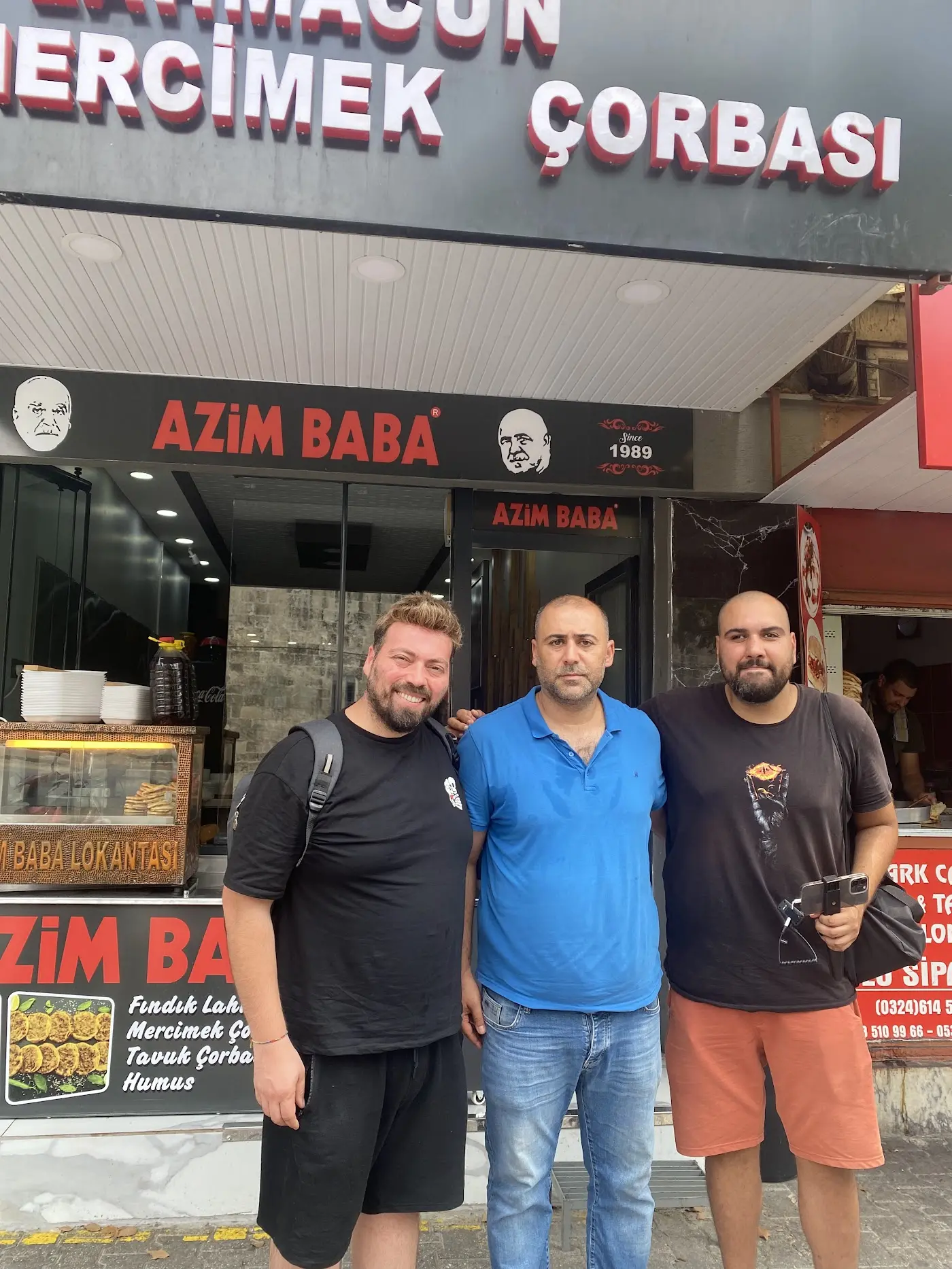 Azim Baba Lahmacun Humus,mercimek çorba,Tavuk çorba Tarsus