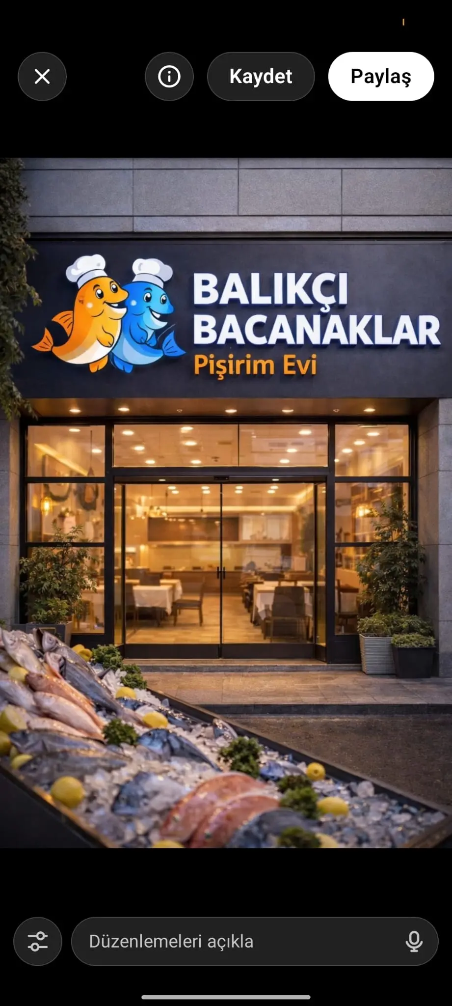 Bacanaklar Balık Pişirim Evi