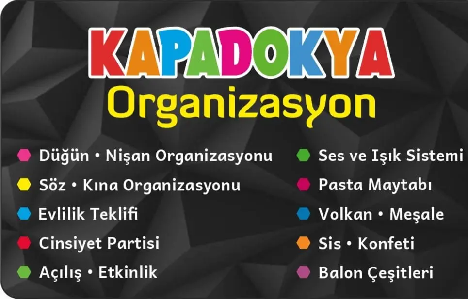 Avanos Kapadokya Parti ve Organizasyon