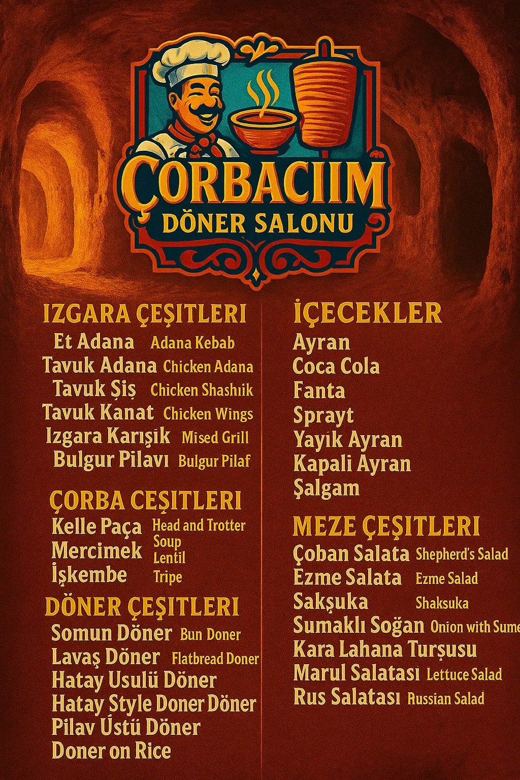 Çorbacım Döner Salonu fotoğraf 3