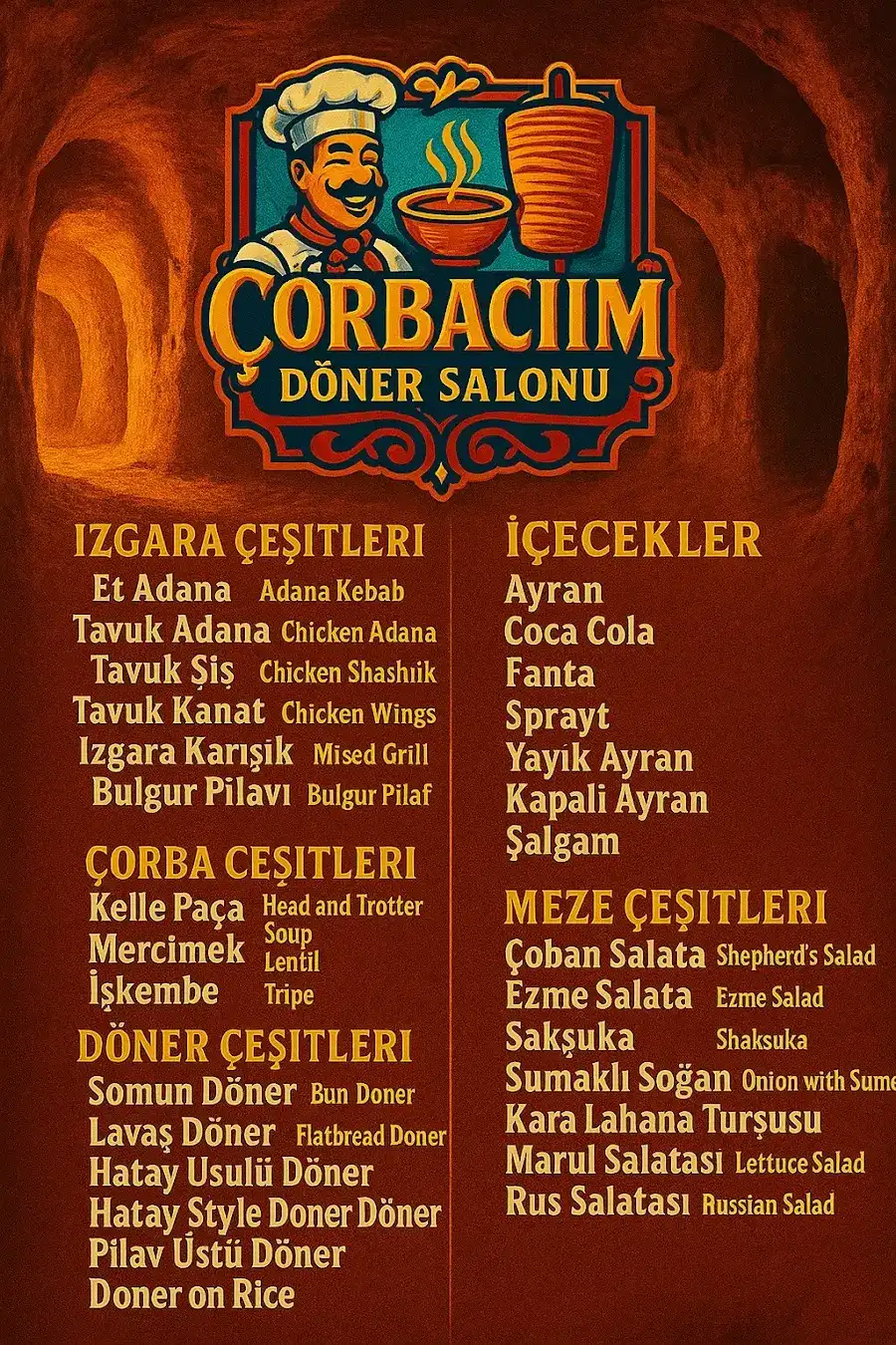 Çorbacım Döner Salonu fotoğraf 3