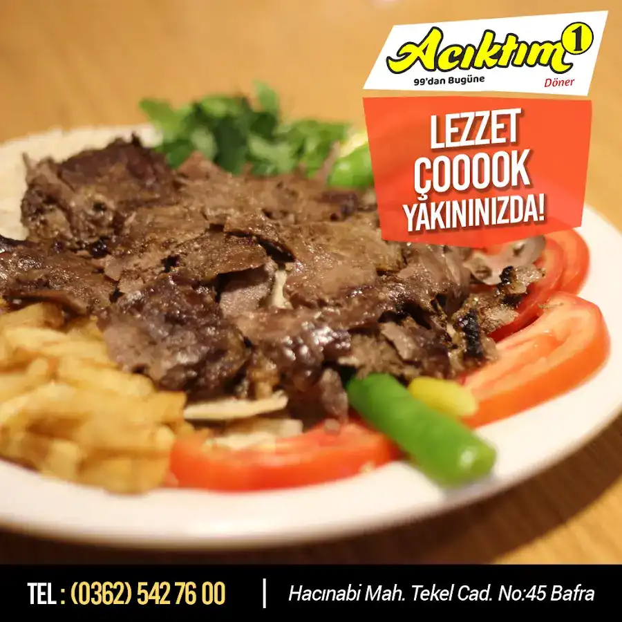 Bafra Acıktım1 Döner Salonu fotoğraf 2