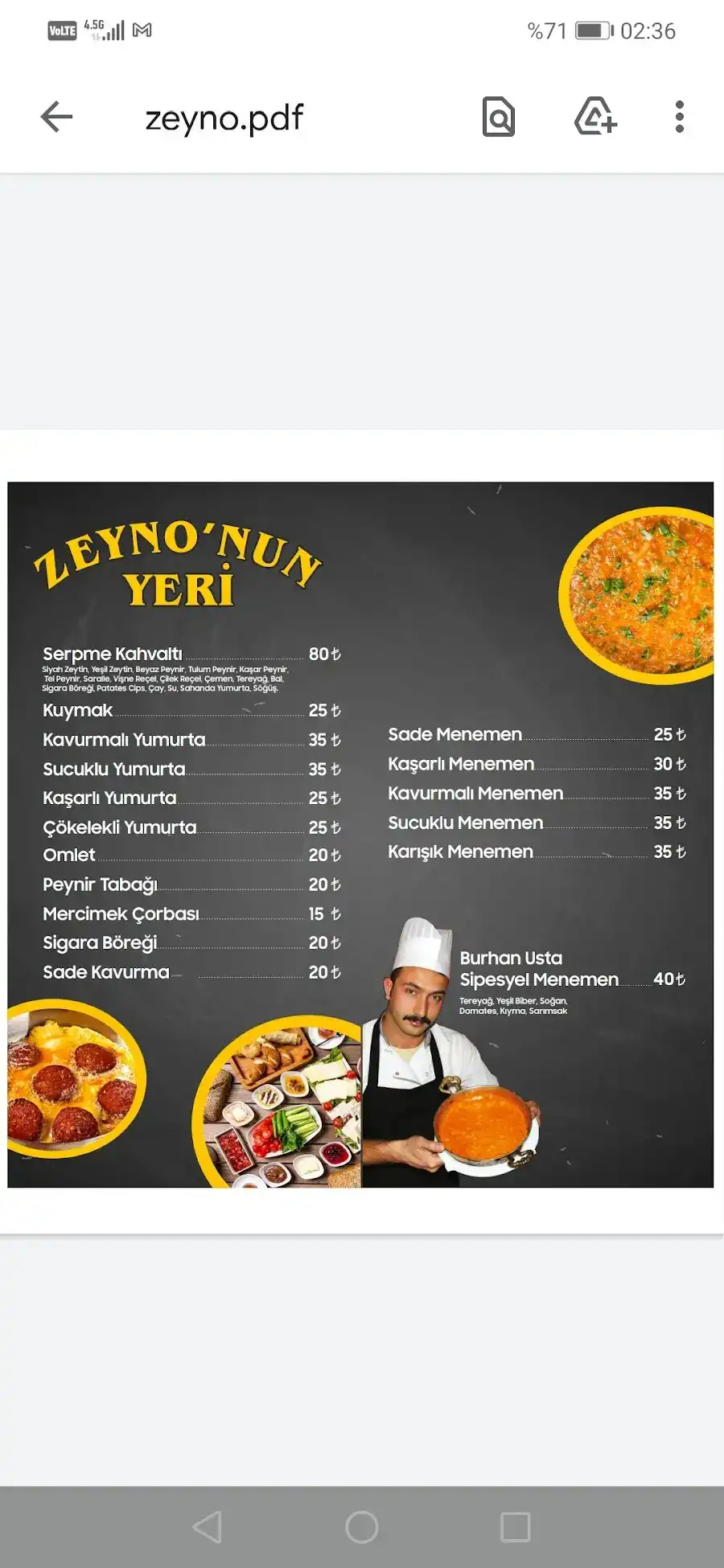 ZEYNO'NUN YERİ MEŞHUR BURHAN USTA fotoğraf 3