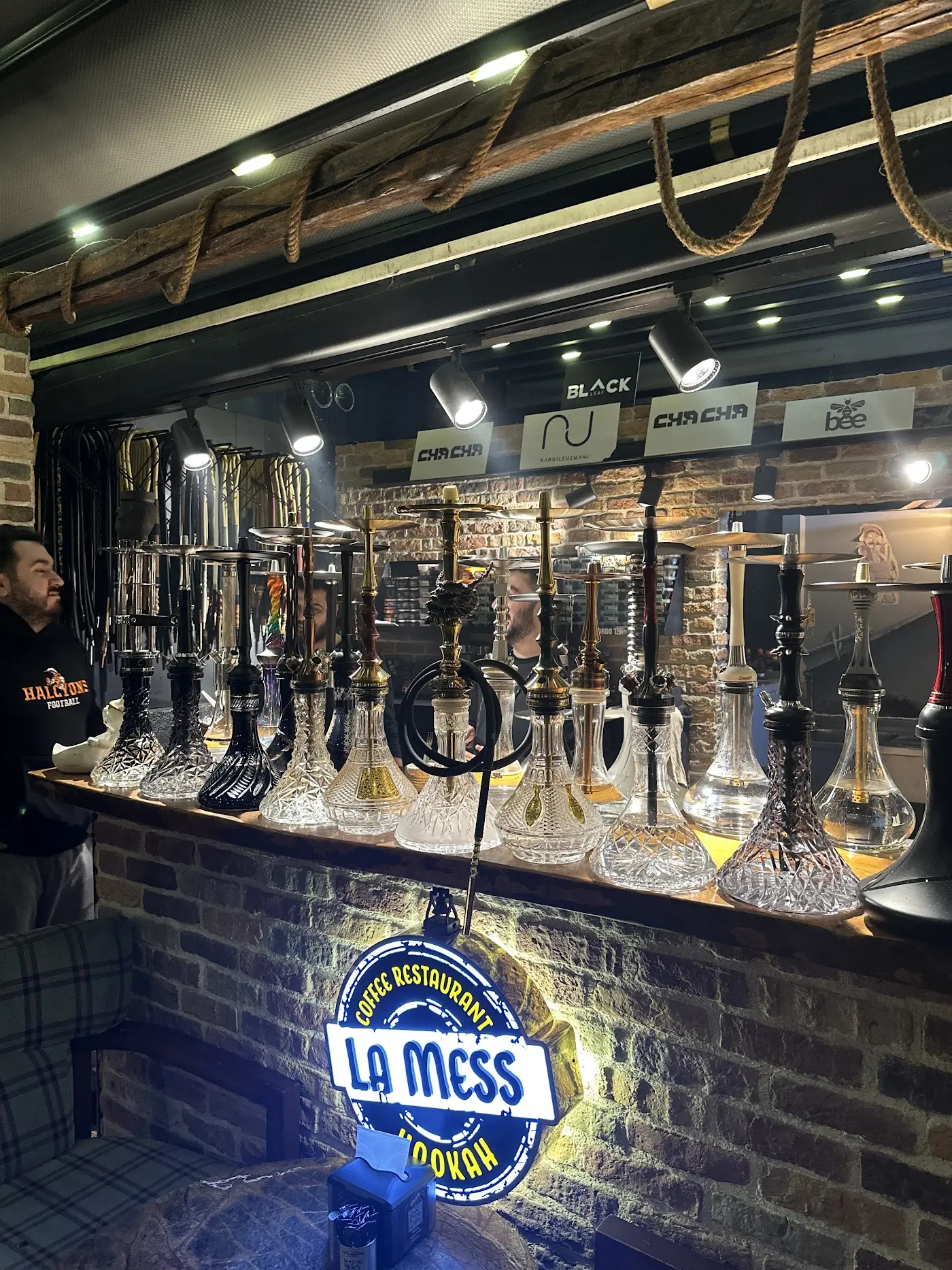 ChaCha Hookah La Mess Cafe Roof